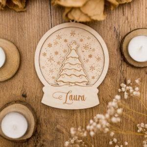 Bombka kula śnieżna + imię