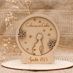 Kula śnieżna "Czekamy na Ciebie"