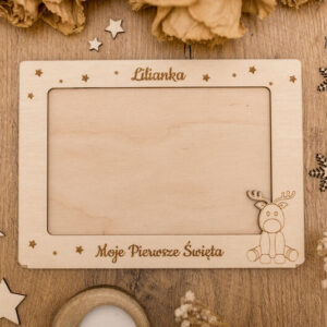 Ramka na zdjęcie "Moje pierwsze Święta"