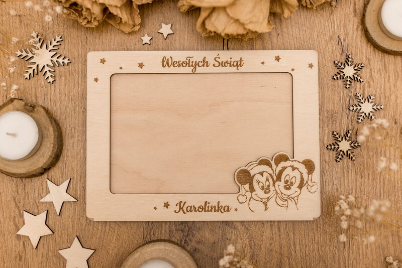 Ramka na zdjęcie "Myszka Minnie i Miki"