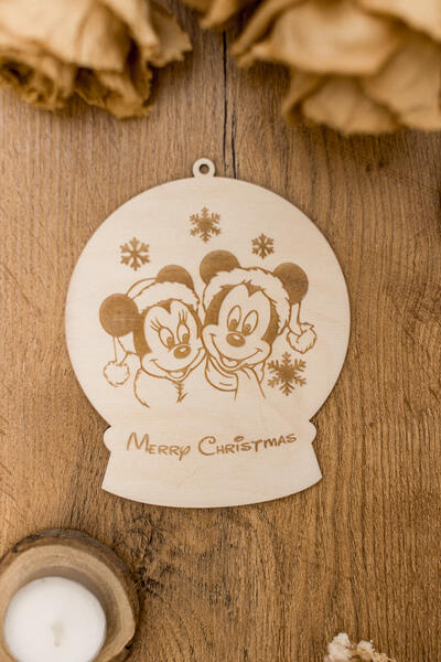 Bombka kula śnieżna "postać z bajki" - obrazek 2