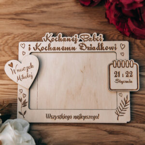 Ramka na zdjęcie "Dzień Babci i Dziadka"