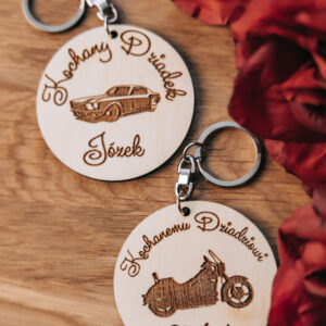Brelok dla Babci lub Dziadka (samochód / motor)