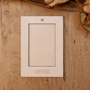 Personalizowana Ramka Magnes na Zdjęcie + Data