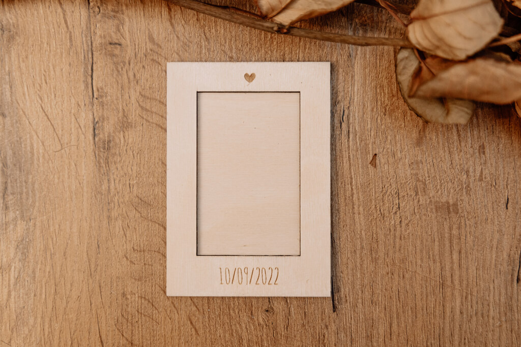 Personalizowana Ramka Magnes na Zdjęcie + Data