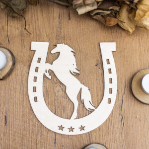 Podkowa ze Wzorem Konia