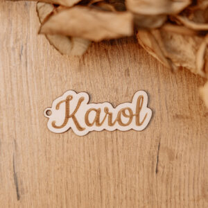 Brelok z Wygrawerowanym Imieniem