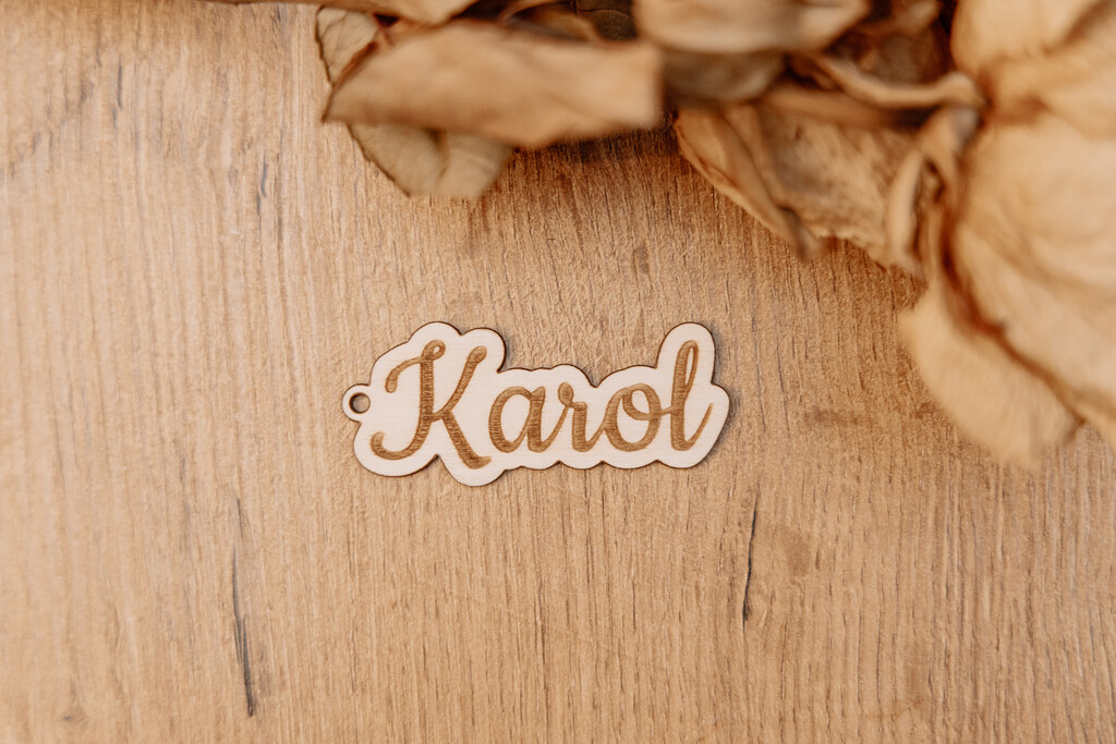 Brelok z Wygrawerowanym Imieniem