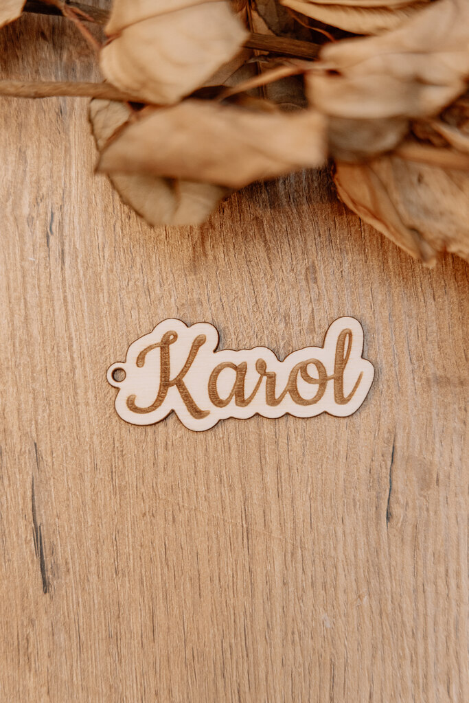 Brelok z Wygrawerowanym Imieniem - obrazek 2