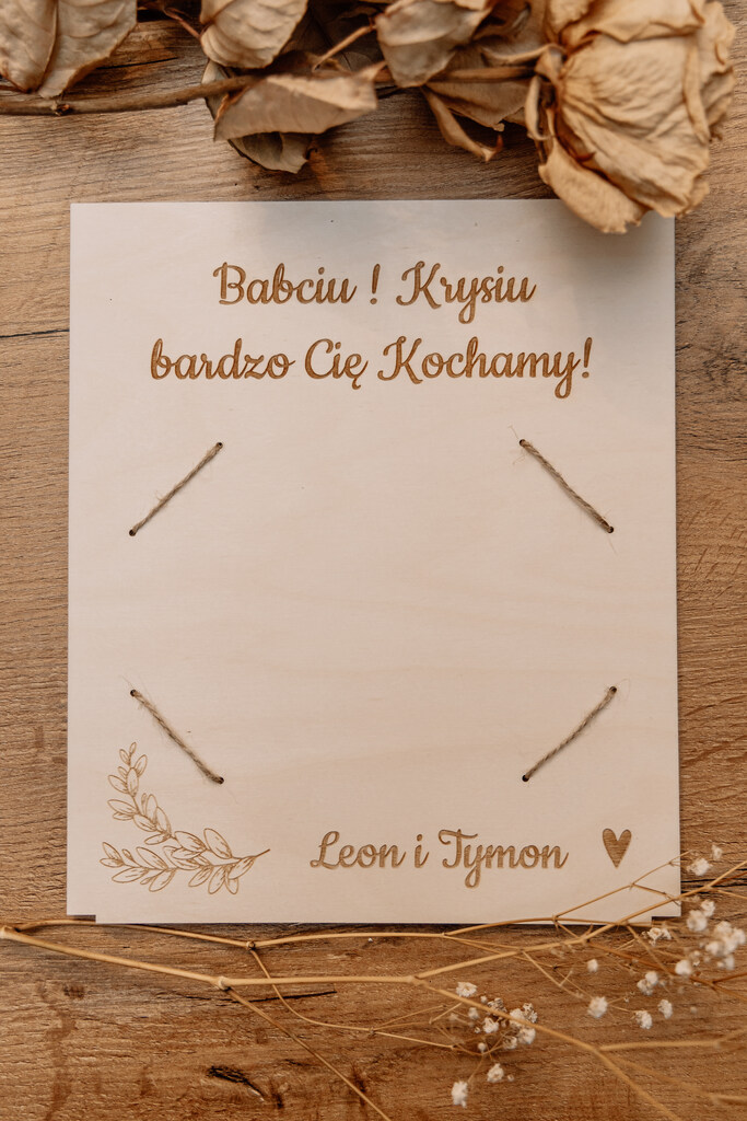 Ramka na Zdjęcie 10x15 cm z Personalizowanym Grawerem dla Babci i Dziadka - obrazek 6