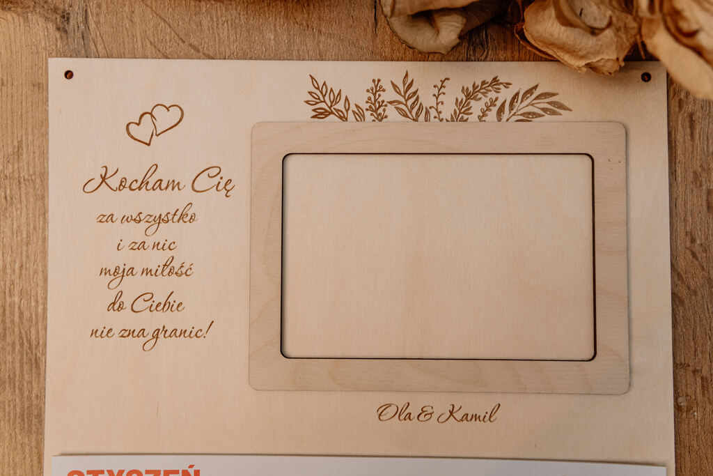 Kalendarz Imienny + Cytat + Ramka na Zdjęcie - obrazek 3