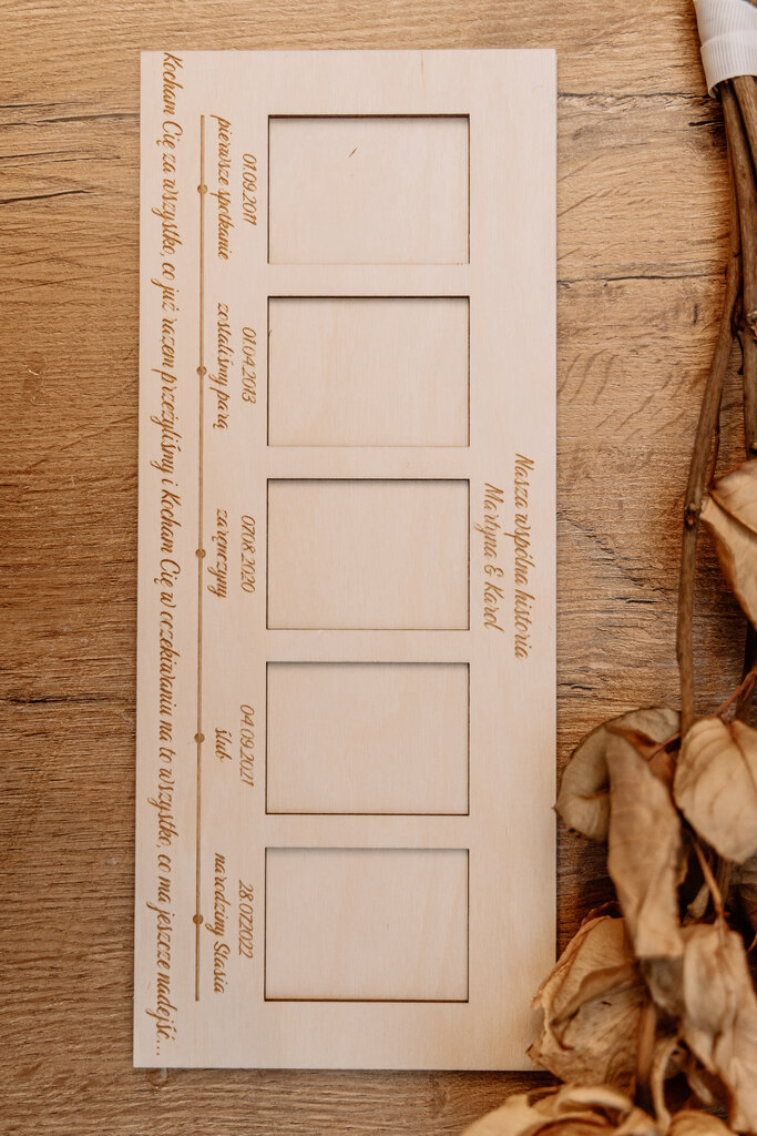 Ramka na 5 zdjęć - "oś czasu" - obrazek 2