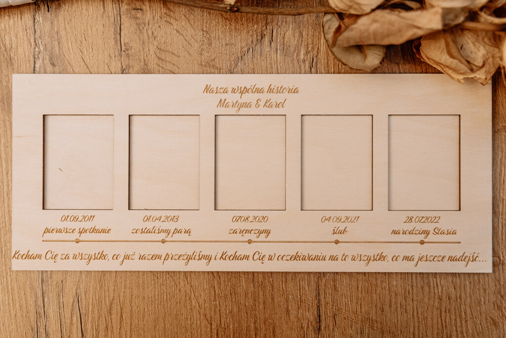 Ramka na 5 zdjęć - "oś czasu" - obrazek 3