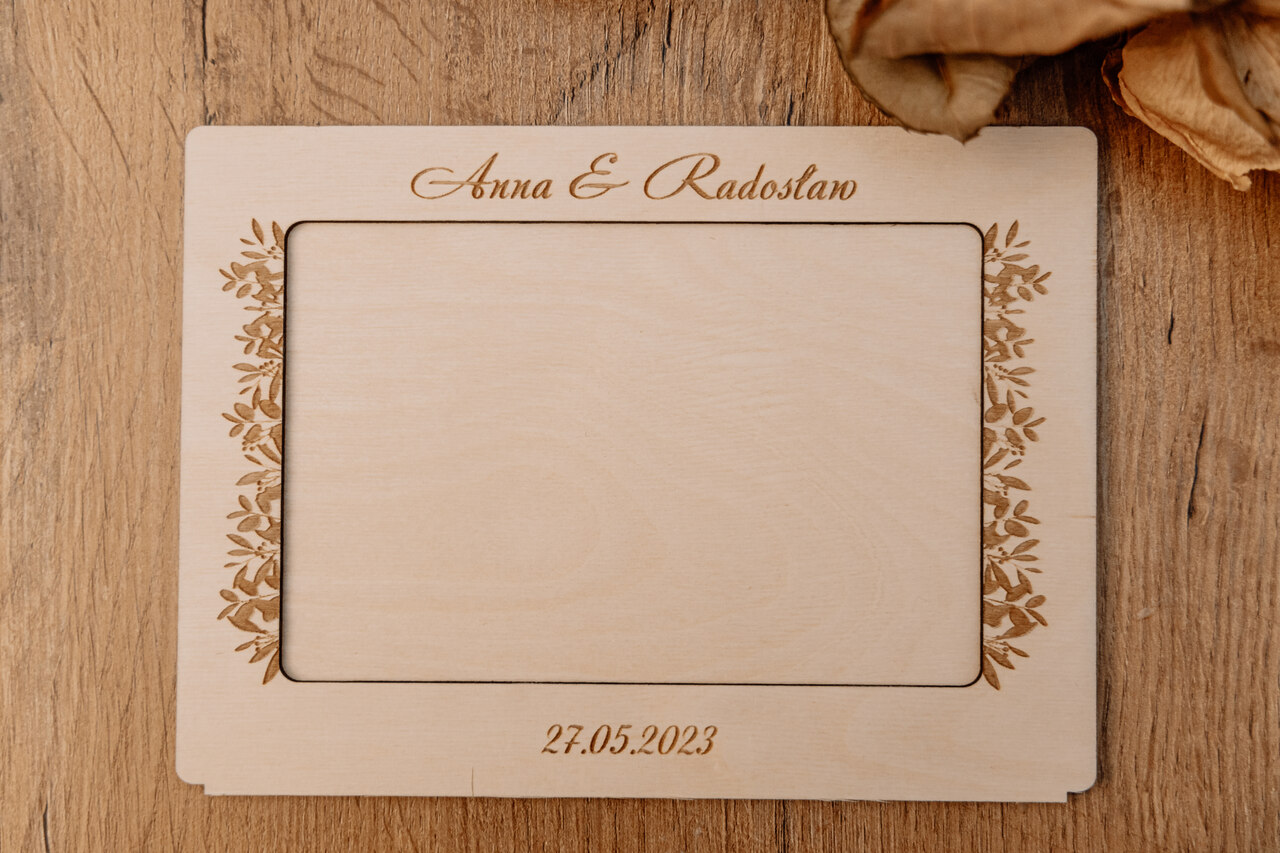 Ramka na zdjęcie 10x15 + grawer - obrazek 2