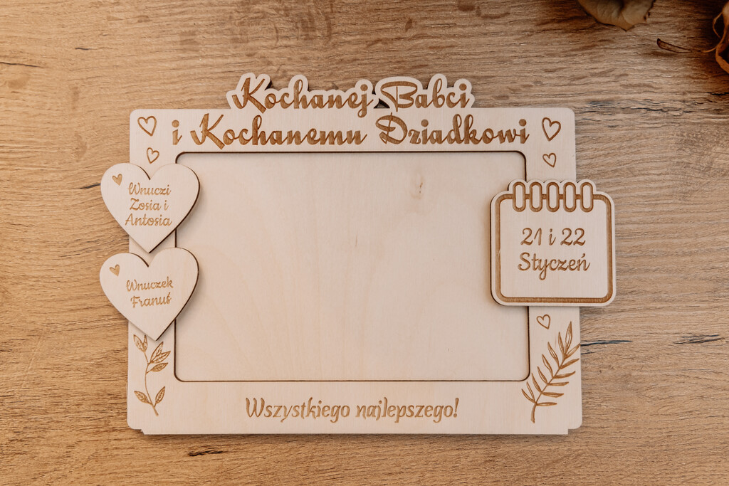 Ramka na zdjęcie "Dzień Babci i Dziadka" - obrazek 3