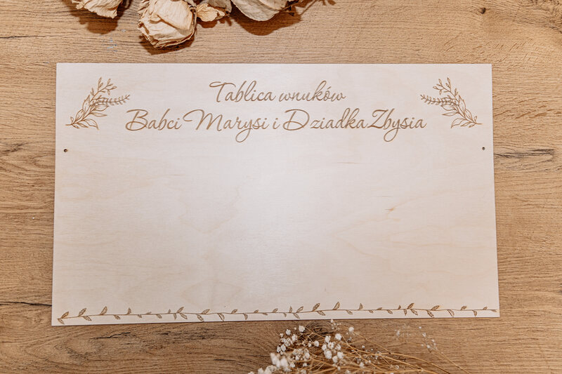 Tablica na Zdjęcia "Wnuki Babci i Dziadka" - obrazek 4