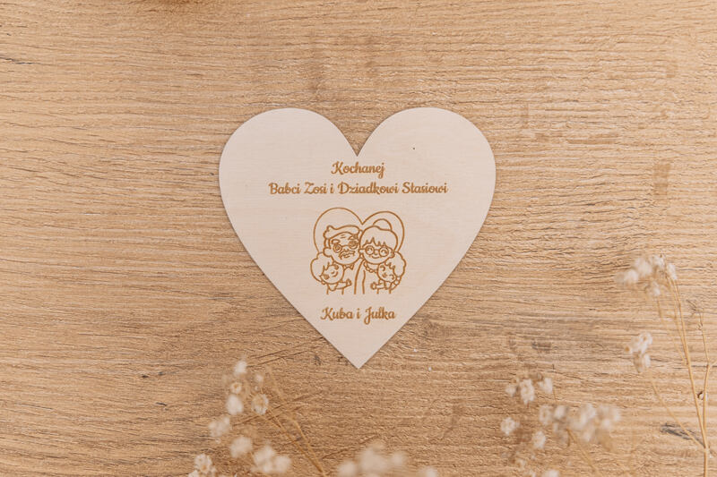 Personalizowana Statuetka z dla Babci i Dziadka - obrazek 2