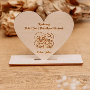 Personalizowana Statuetka z dla Babci i Dziadka