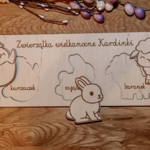 Personalizowana Tabliczka-Puzzle Wielkanocna z Imieniem Dziecka